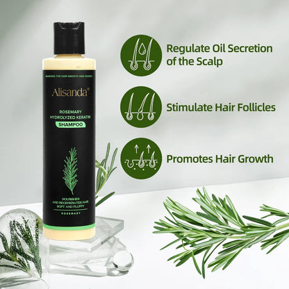 🎅Alisanda® Organic Rosemary Hair Growth Shampoo